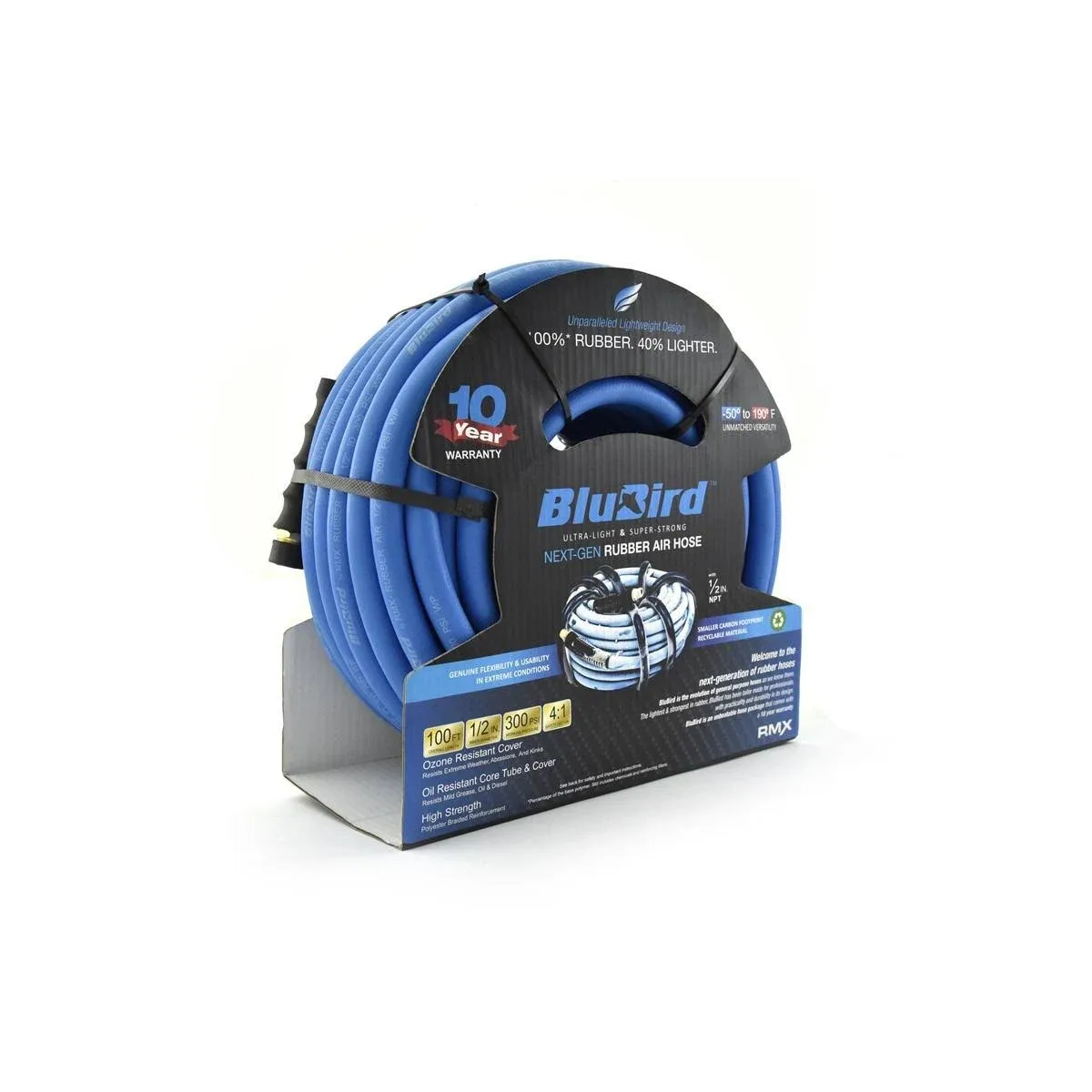 BluBird - 1/2 X 25 Rubber Air Hose (RB1225)