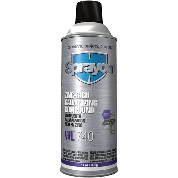 Sprayon SC0740000 Zinc Rich Galvanizing Compound