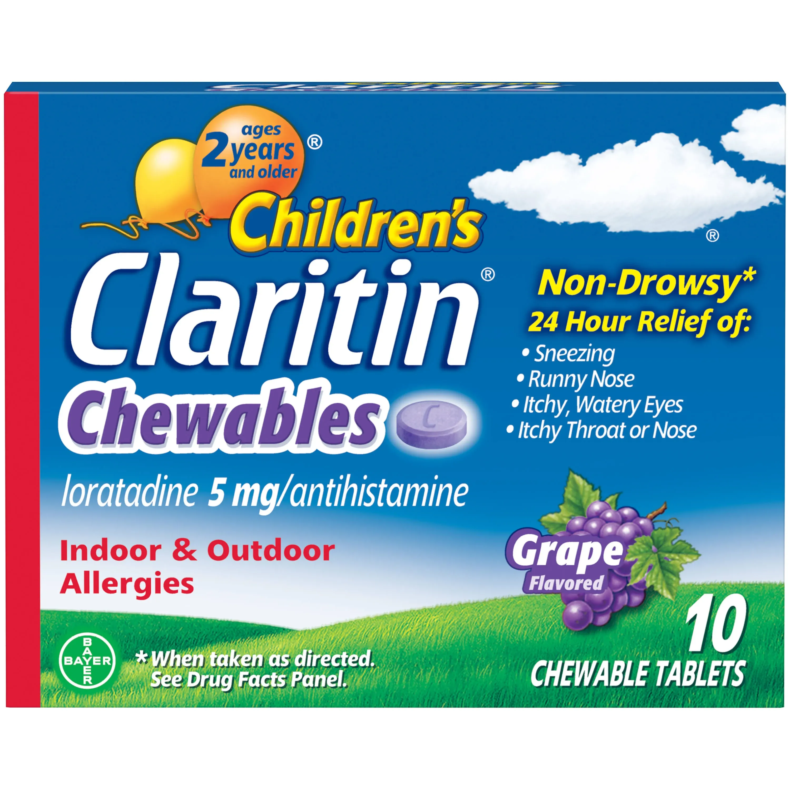 Children's Claritin Chewable Tablets