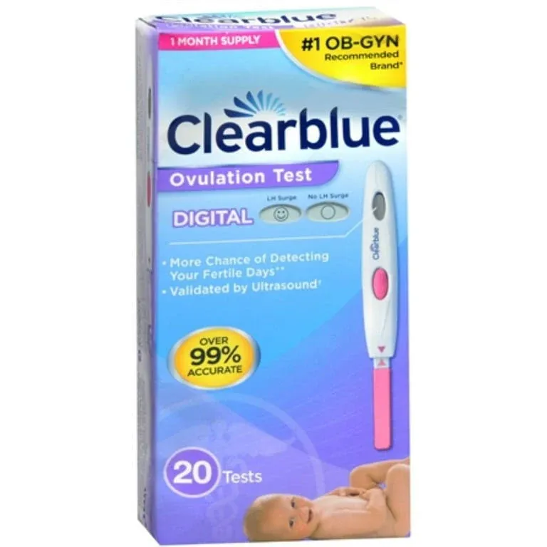 Clearblue Easy Digital Ovulation Test 20 Each