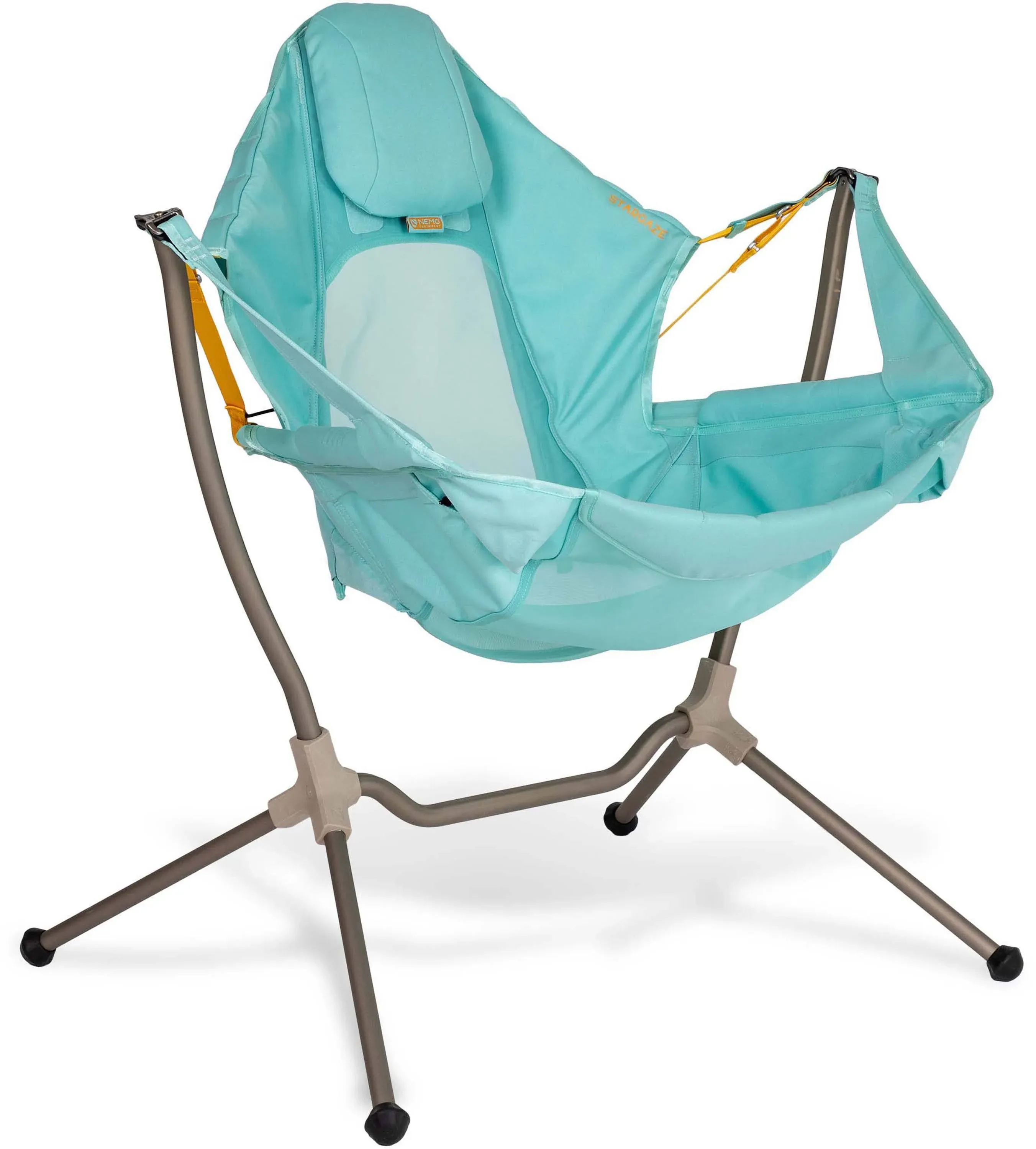 NEMO Stargaze Reclining Camp Chair | Luxury Recliner for Maximum Camping Comfort and Stargazing (2023), Hazy Aqua