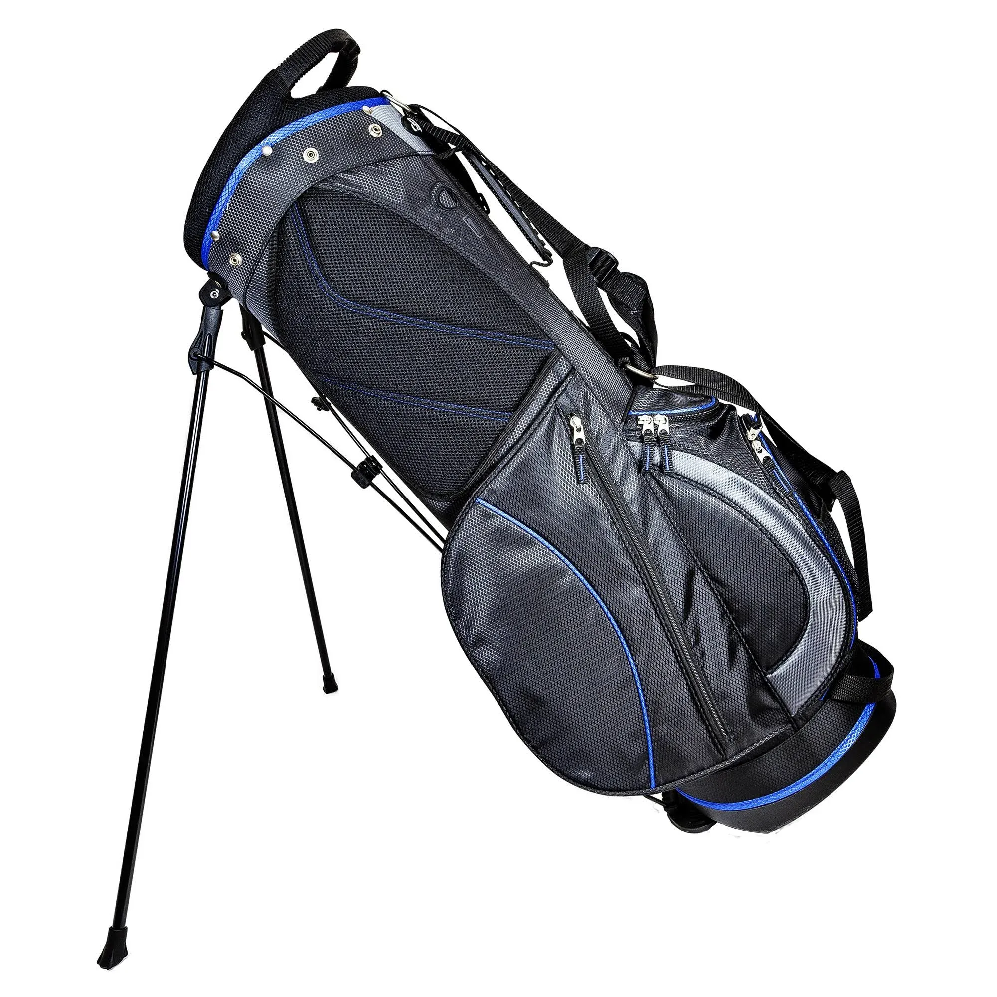 Club Champ Deluxe Stand Golf Bag Black/Blue