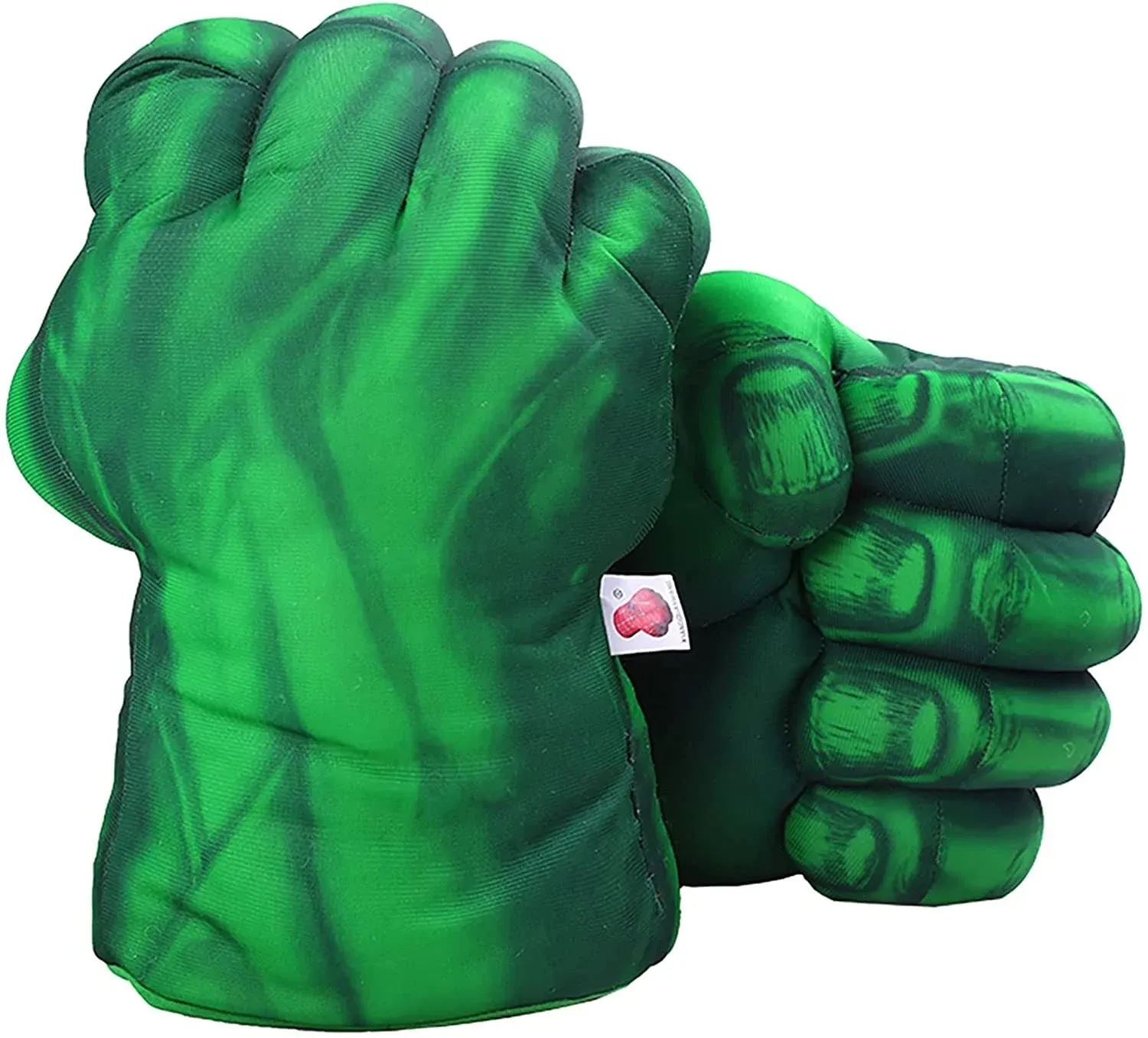 1 Pair Green Gloves, Green Smash Hands Big Soft Plush Fists Parent-child ...