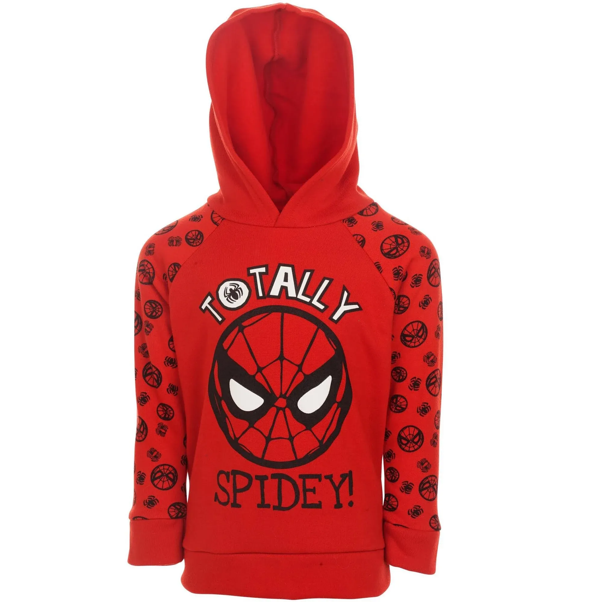 Marvel Avengers Spider-Man Big Boys Fleece Pullover Hoodie and Jogger Pants ...