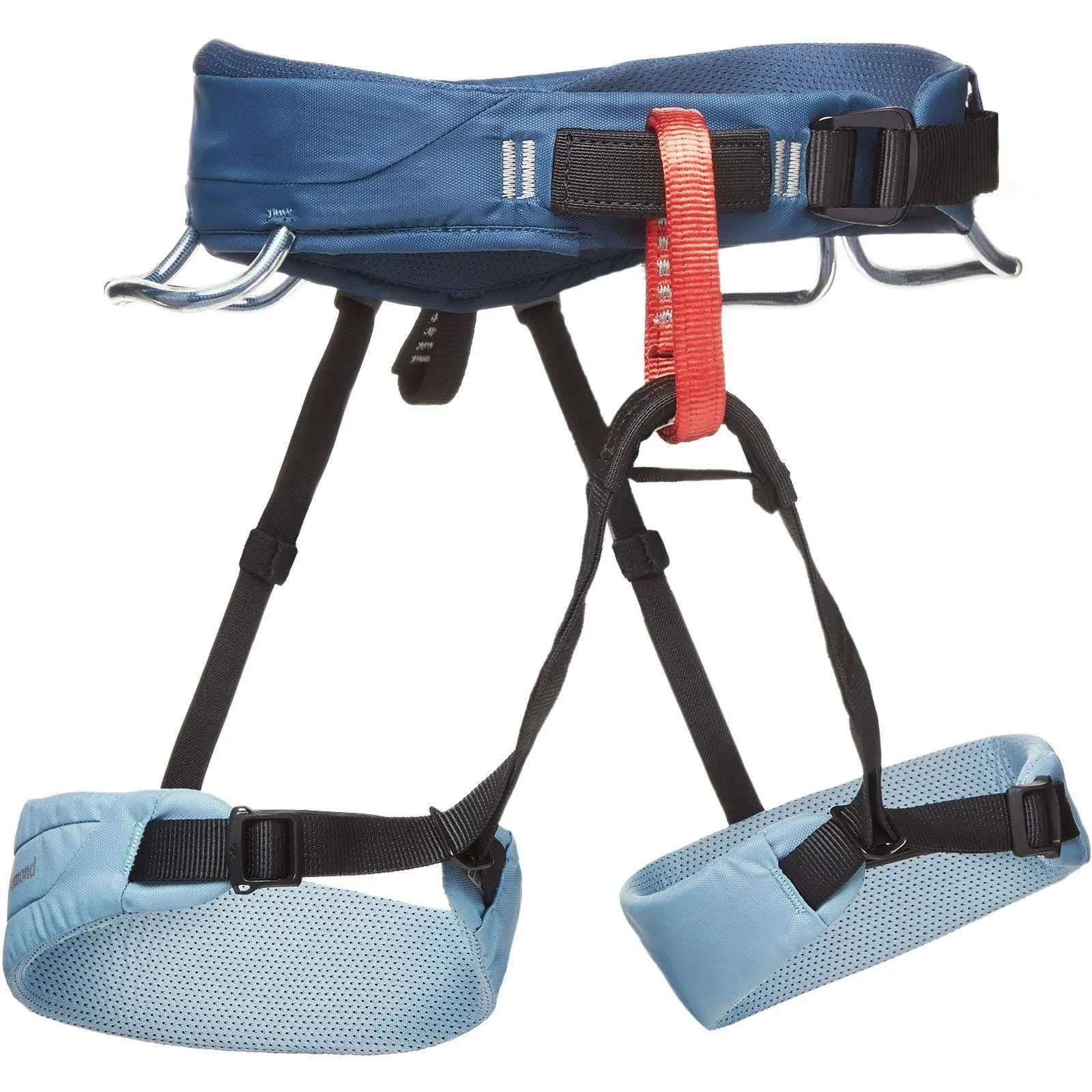 Black Diamond Momentum Women&#039;s Climbing Harness, Stone Blue, X-Small