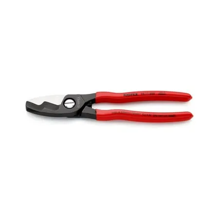 Knipex Cable Shear With Twin Cutting Edge 200Mm