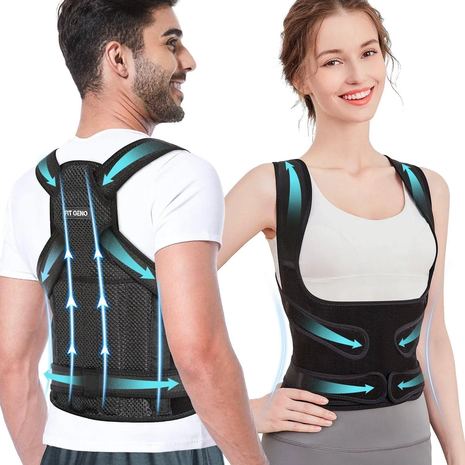 Fit Geno Back Brace Posture Corrector