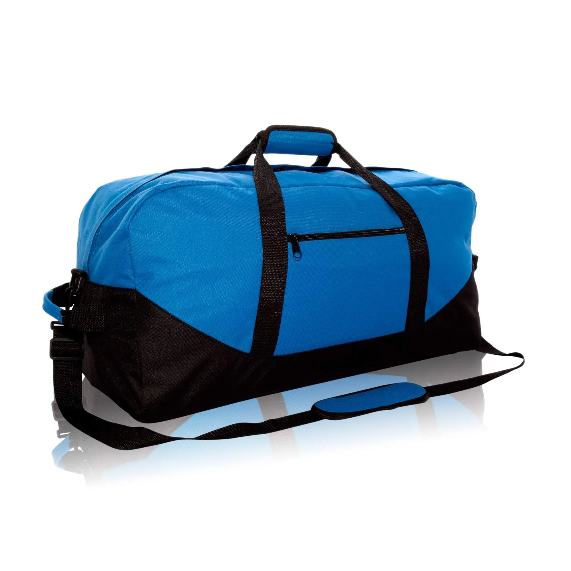 Dalix 25" Big Adventure Large Gym Sports Duffle Bag in Royal Blue