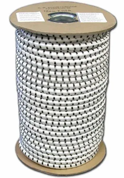 T.W .Evans Cordage SC-308-100 3/8-Inch by 100-Feet Elastic Bungee Shock Cord New