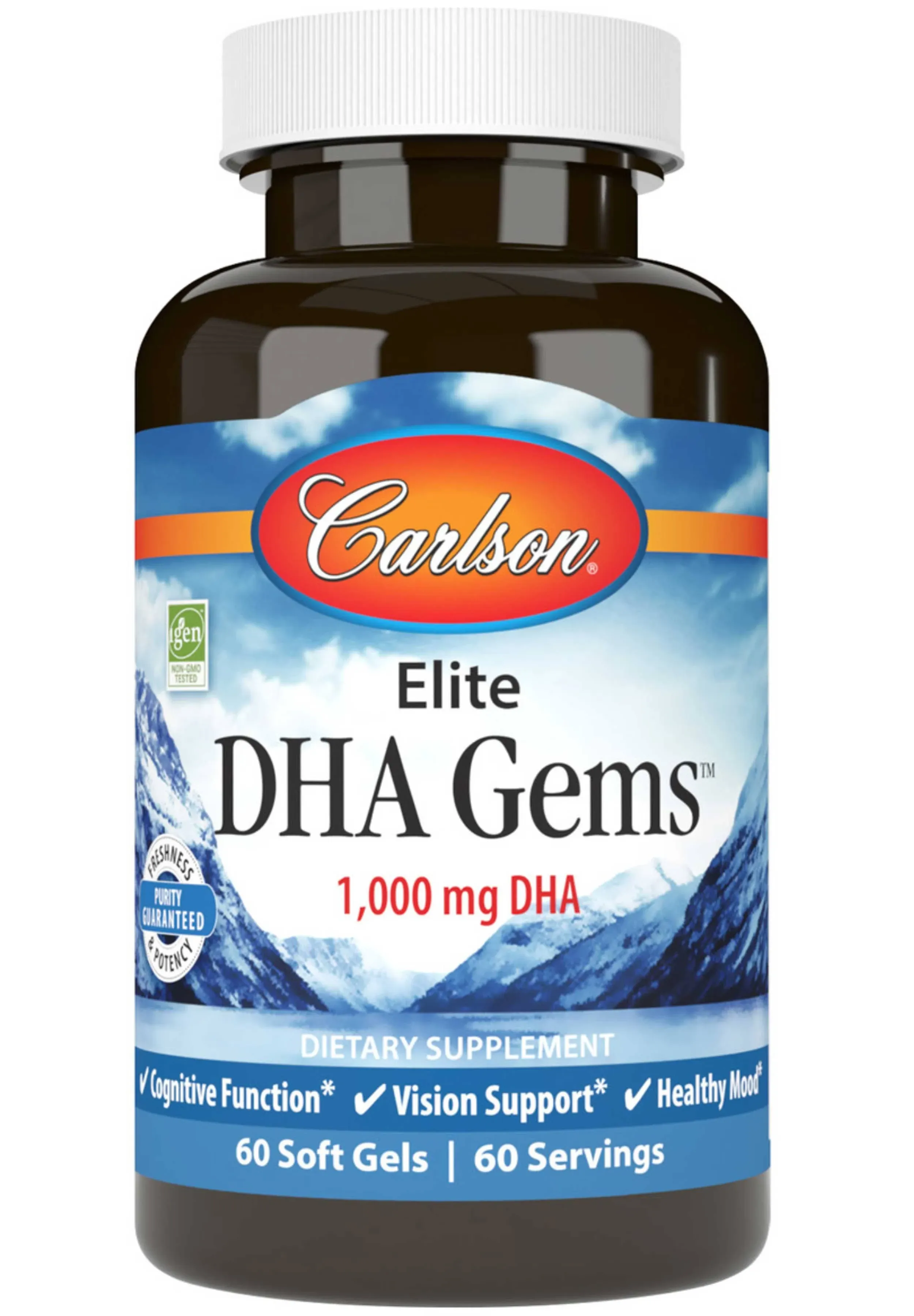 Carlson Elite DHA Gems Softgels