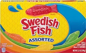 Swedish Fish Assorted Flavors, 3.5-Ounces (Pack Of 12)