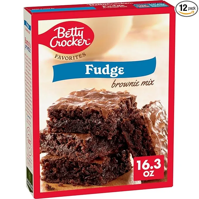 Betty Crocker Favorites Fudge Brownie Mix, 16.3oz (Pack of 12)Betty Crocker Favorites Fudge Brownie Mix, 16.3oz (Pack of 12)