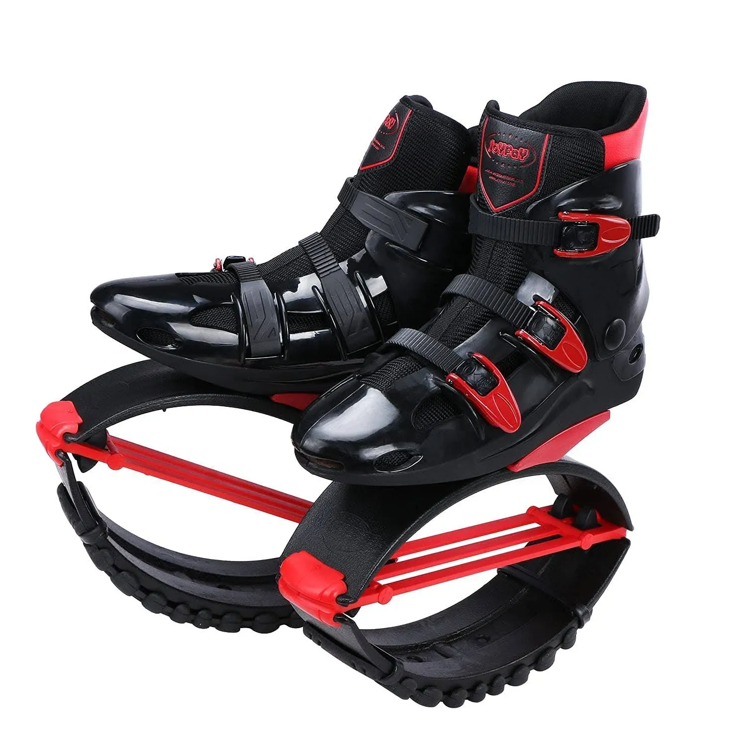 Joyfay Jumping Shoes - Black and Red - X-Large