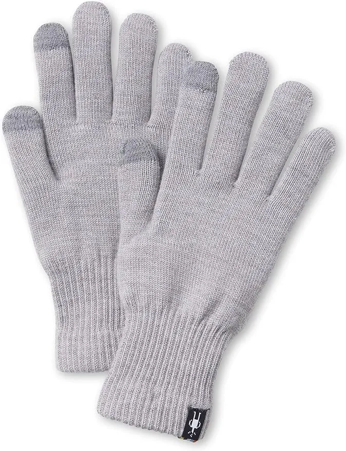 Smartwool Liner Glove Light Gray Heather / L