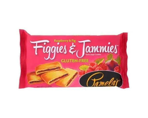 (6 Pack)Pamela'S Products Figgies and Jammies Raspberry, 9 oz.