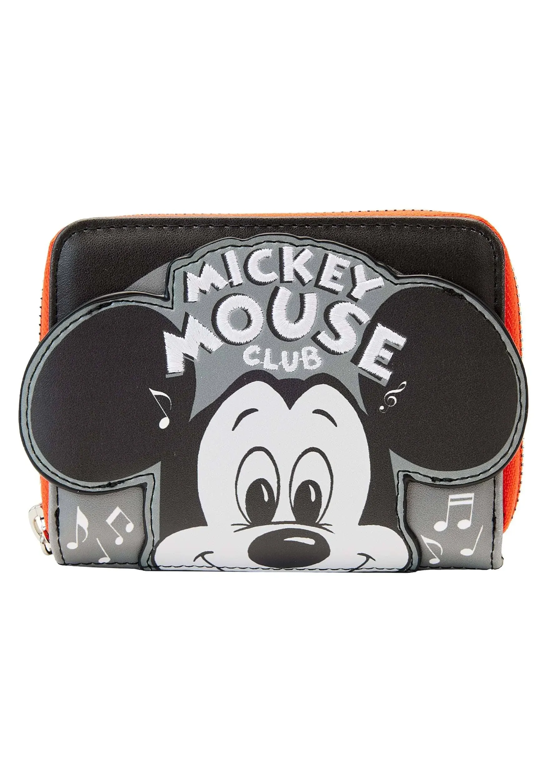 Loungefly Disney 100th Anniversary Mickey Mouse Club House Zip Around Wallet