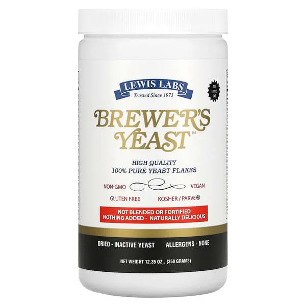 Lewis Labs Brewer's Yeast Flakes