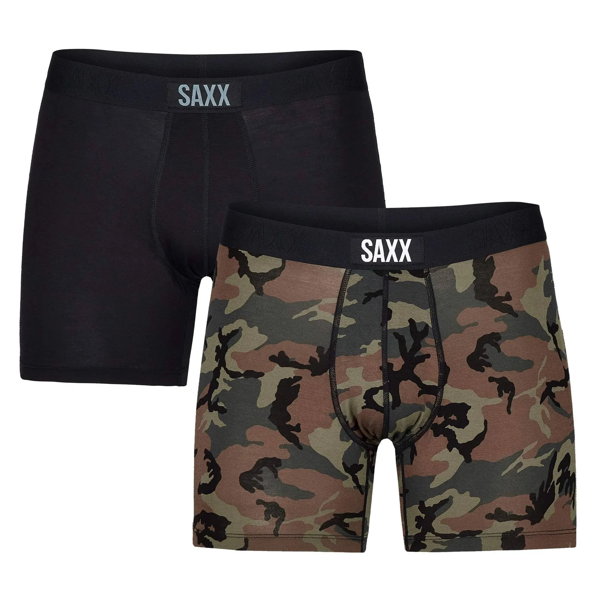 Saxx Men's Vibe 2 Pack Boxer