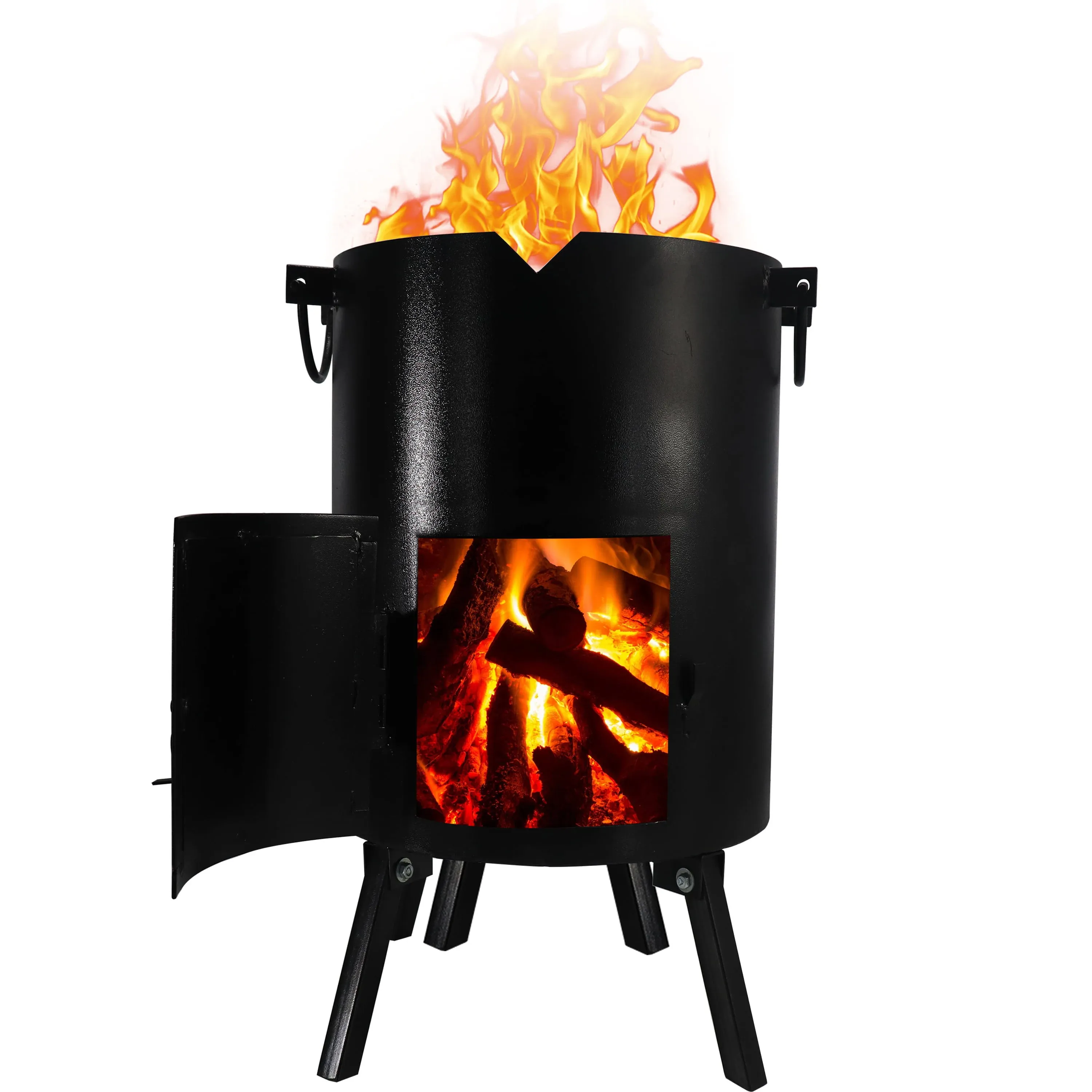 Simond Store Wood Fire Oven for Kazan Qazon Pilaf Plov 16 inch Diameter for 11 to 18