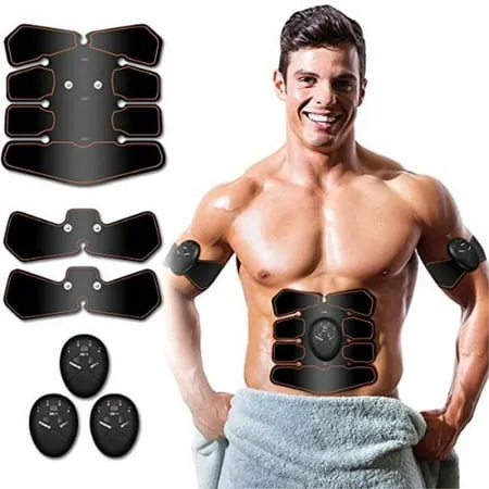 Estimulador Muscular Electro Maquina Abdominales Marcar Abdomen para Ejercicio