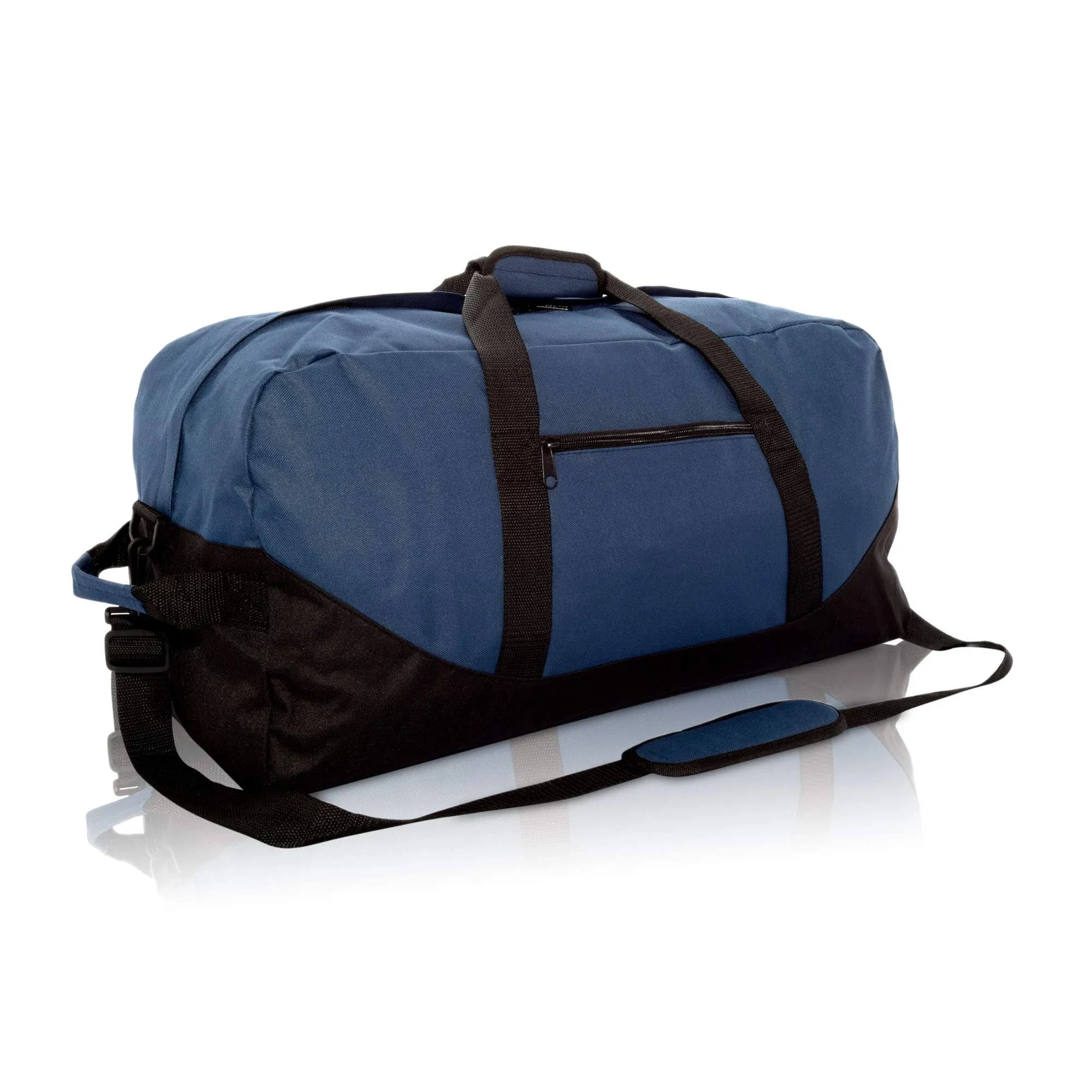 Dalix 25" Big Adventure Large Gym Sports Duffle Bag in Navy Blue