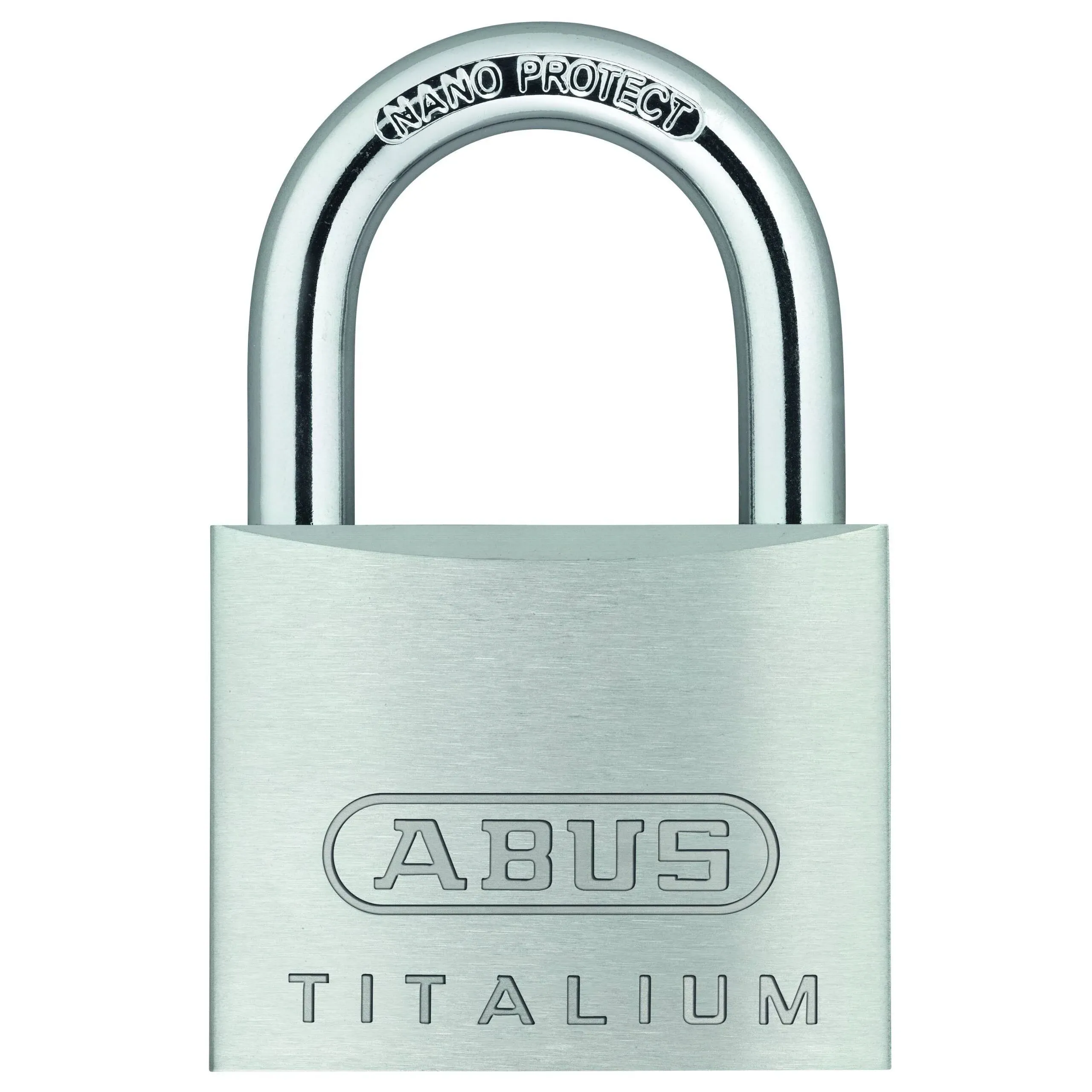 ABUS 80Ti by 40hb40 C KD Titalium Aluminum Alloy Keyed Different Padlock