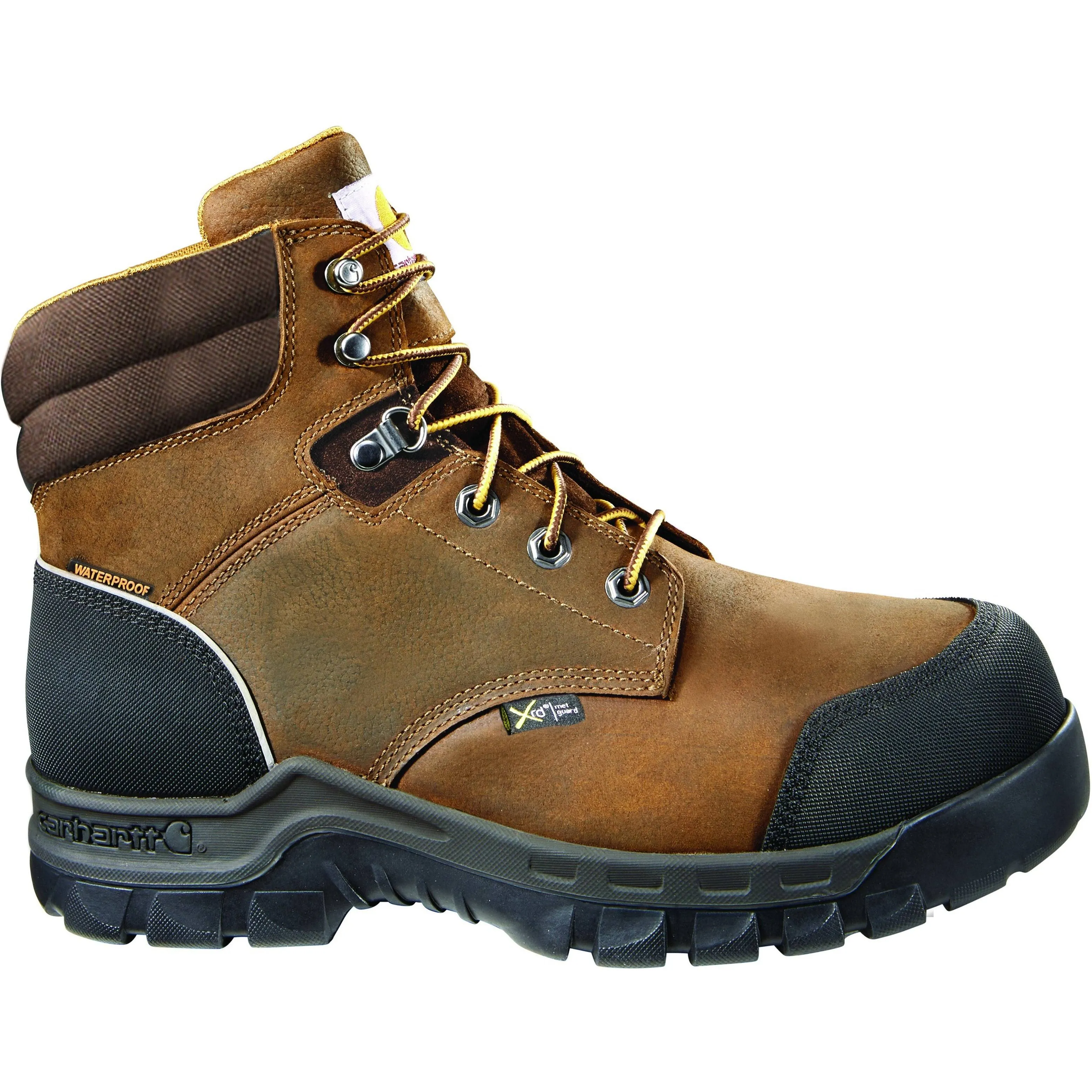 Carhartt Men's Cmf6720 Waterproof Met Guard 6-inch Comp Toe Boot