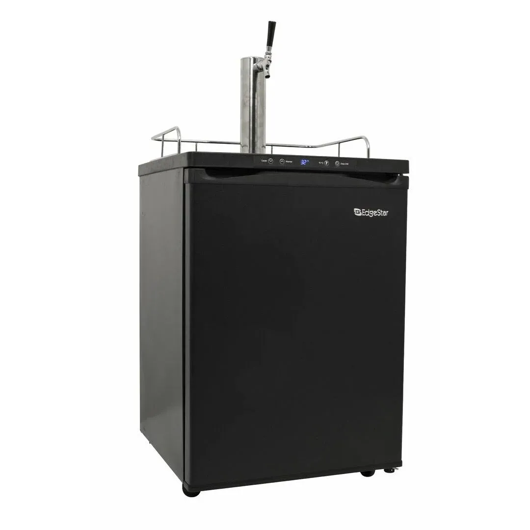 EdgeStar KC3000 Full Size Kegerator with Digital Display - Black