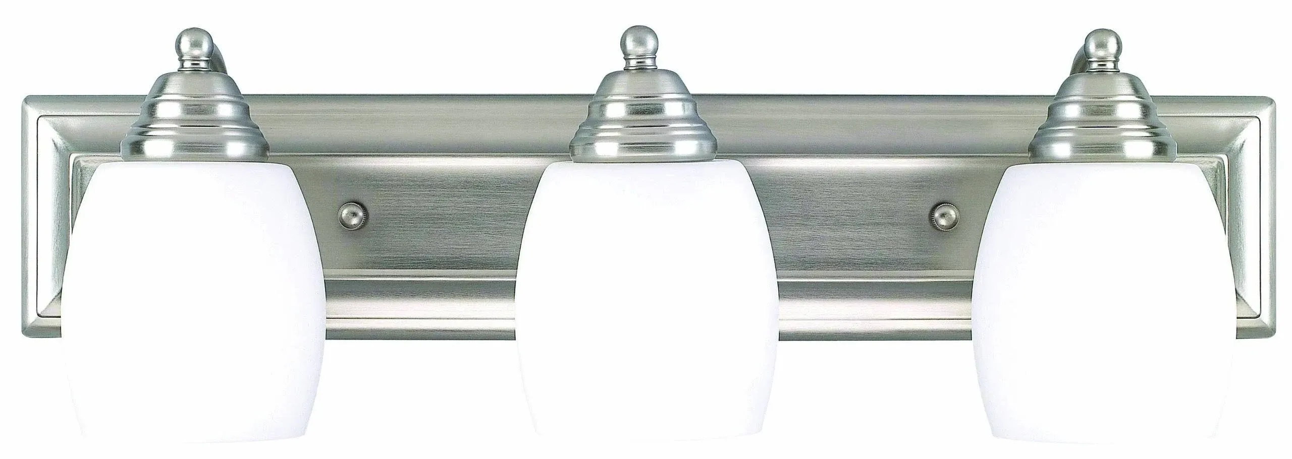 Madison 3 Light 24 inch Brushed Pewter Vanity Light Wall Light