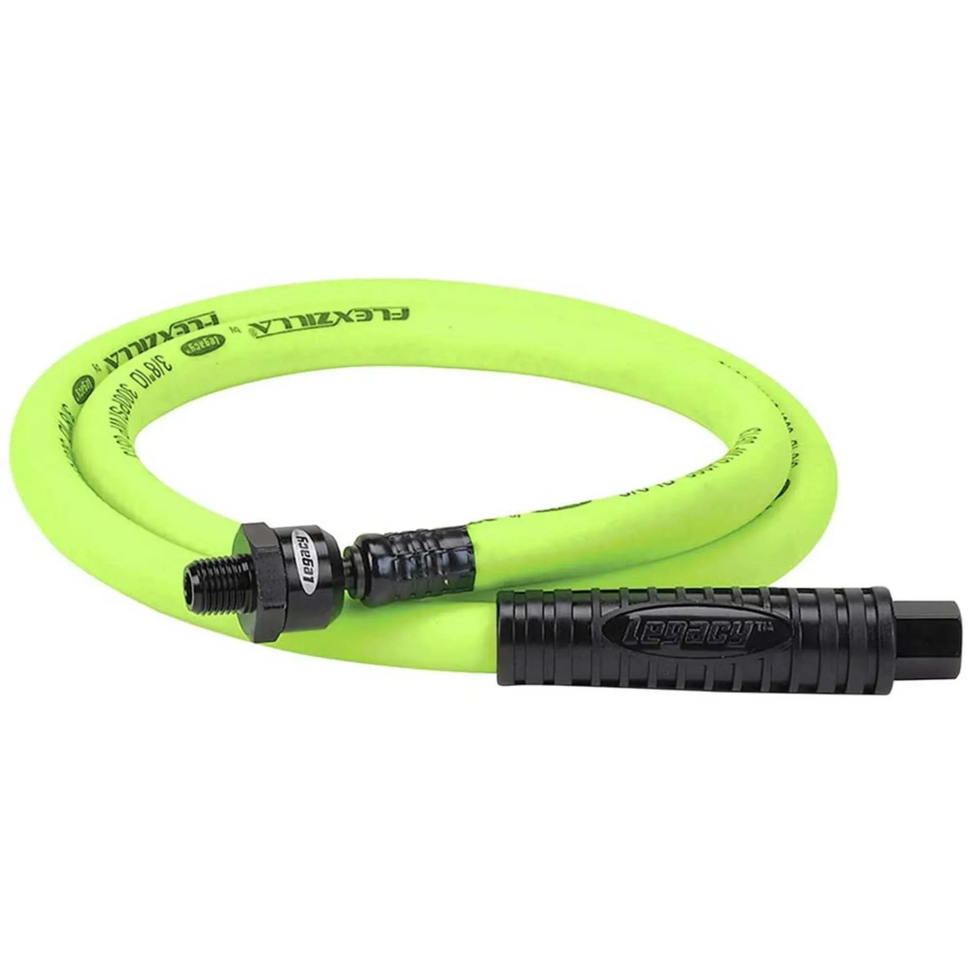 Whip Hose 3/8" x 4' Ball Swivel Flexzilla