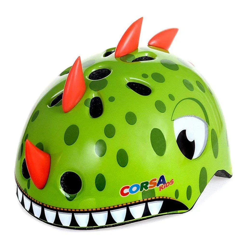 Kids Bike Helmet Multi-Sport for Toddler and Children (Dinosaur)