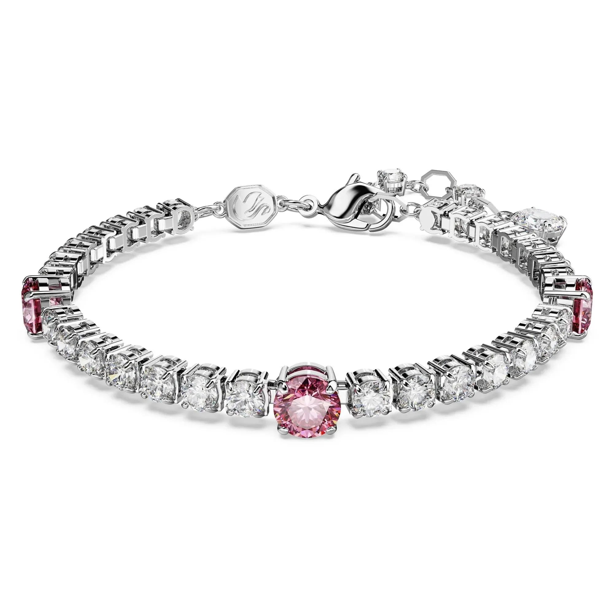 Swarovski Pink Matrix Tennis Bracelet