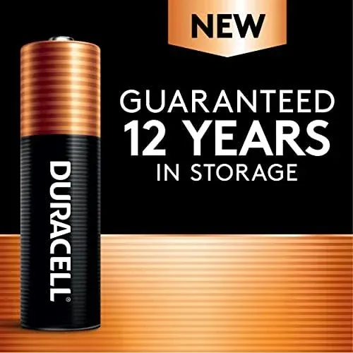 AA Duracell Coppertop Alkaline Batteries