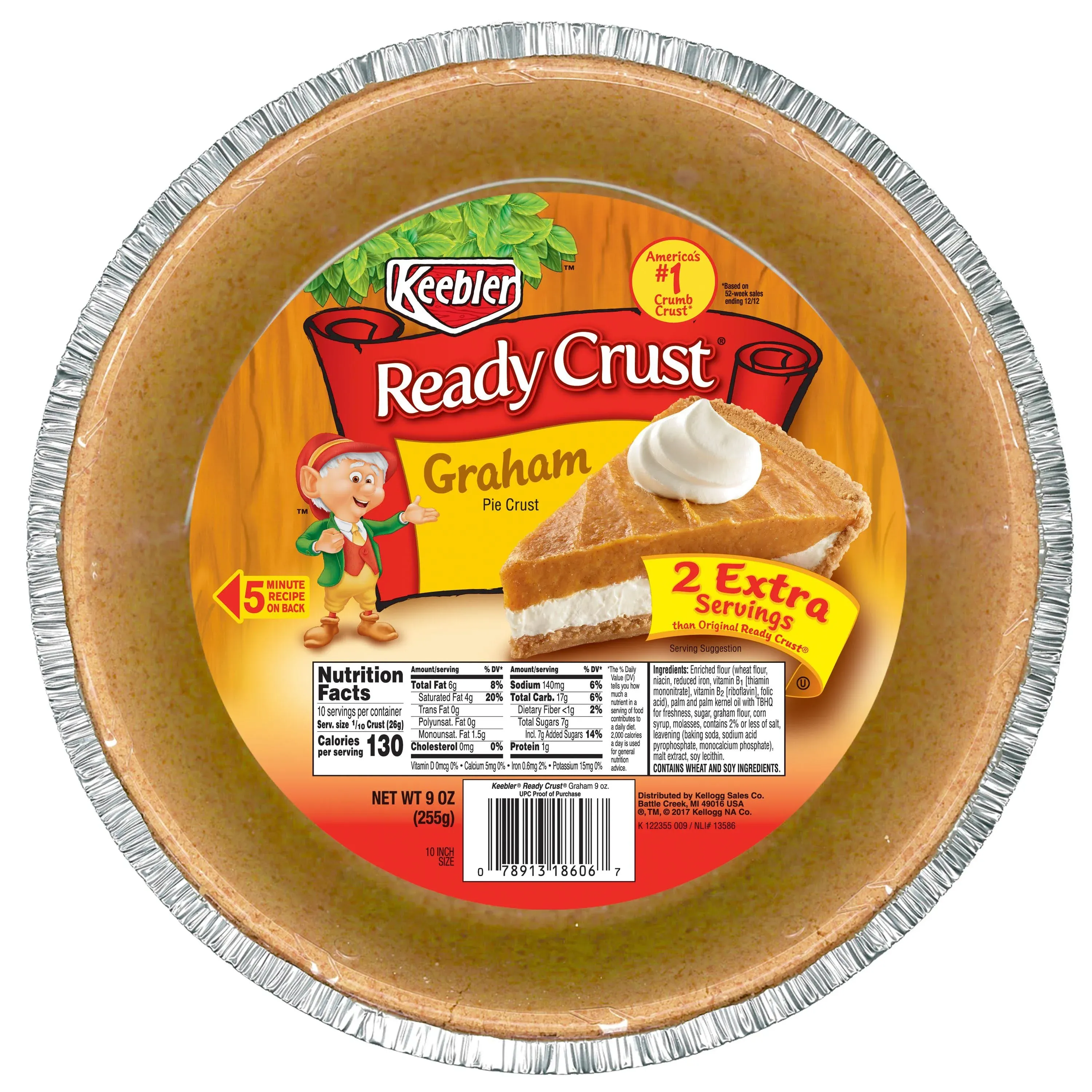 Keebler Graham Ready Pie Crust