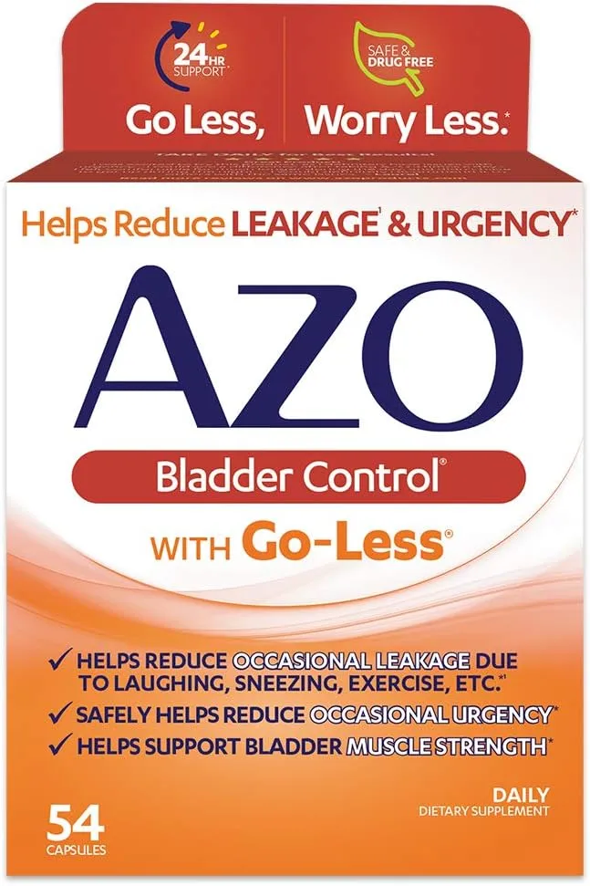 Azo, Bladder Control with Go-Less & Weight Management, 48 Capsules