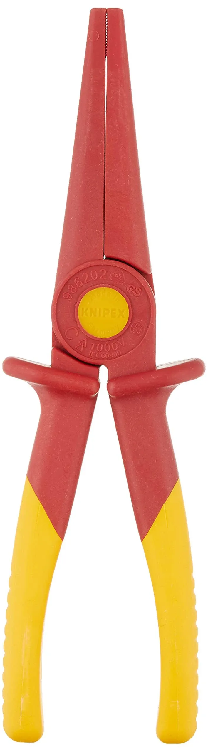 98 62 02 Knipex 1000V Insulated Flat Nose Plastic Pliers