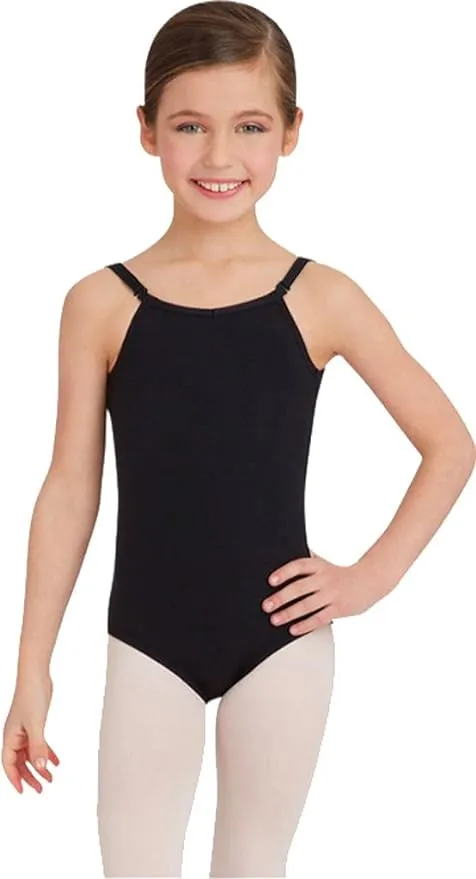 Capezio Girls' Team Basic Camisole Leotard with Adjustable Straps