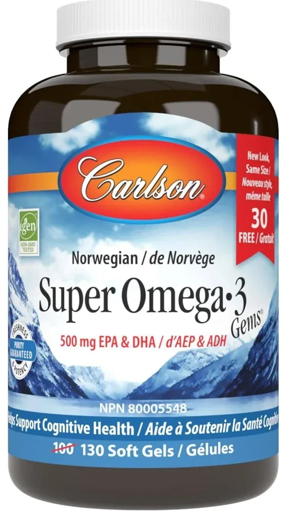 Carlson Super Omega-3 Gems