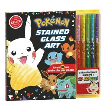 Pokemon Stained Glass Art [Book]