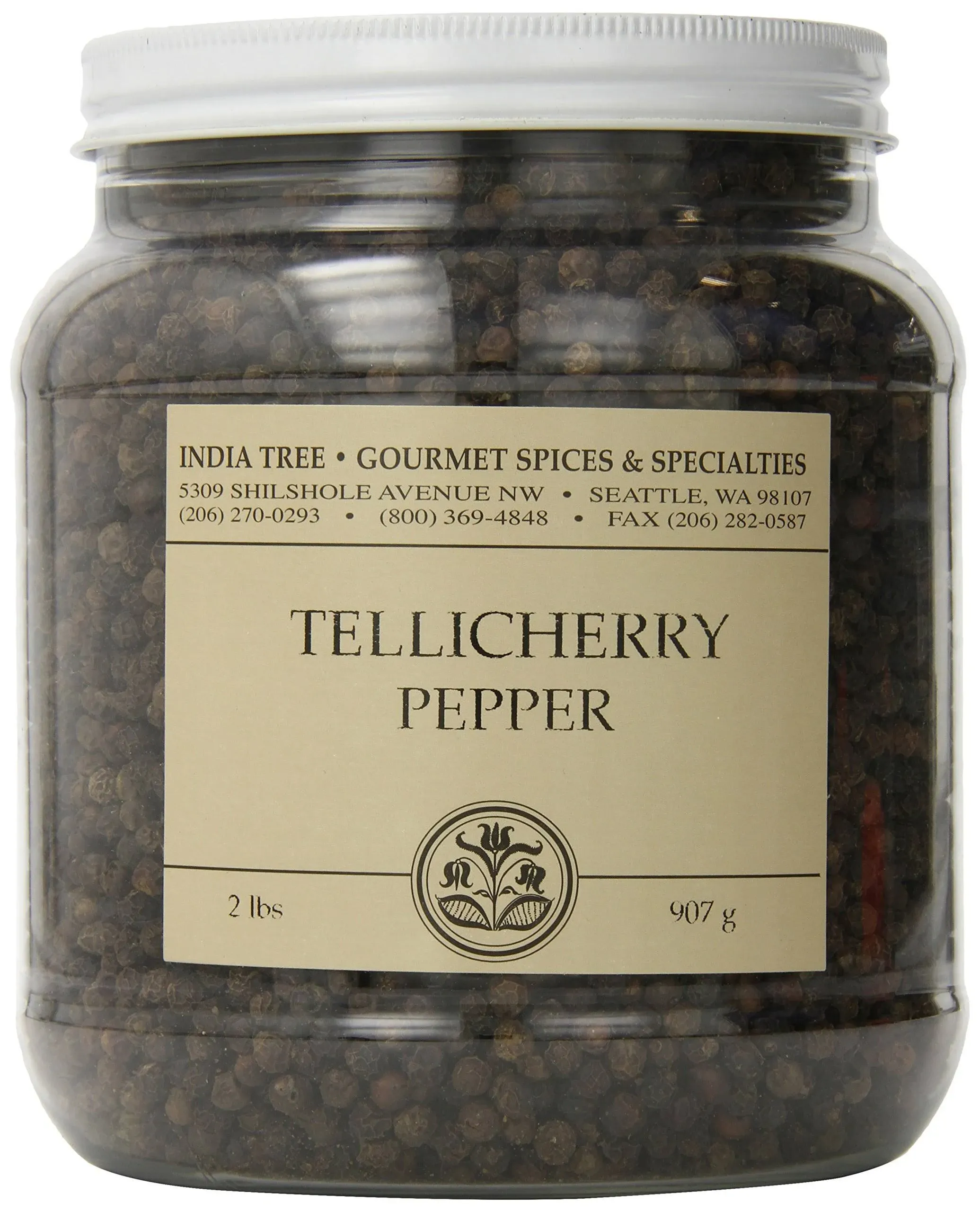 India Tree Tellicherry Pepper 2 lb