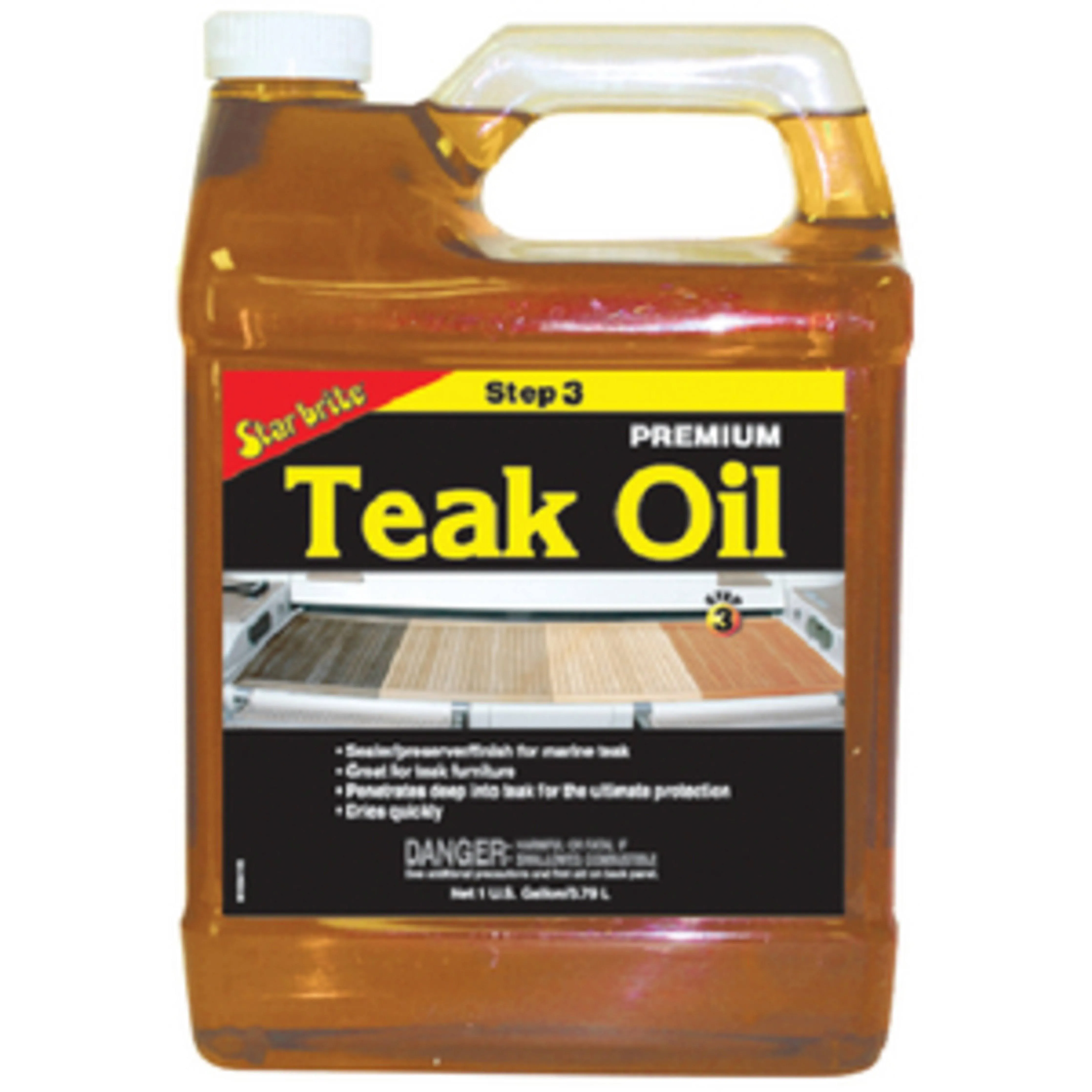 Star Brite 1 gal. Premium Teak Oil, Brown