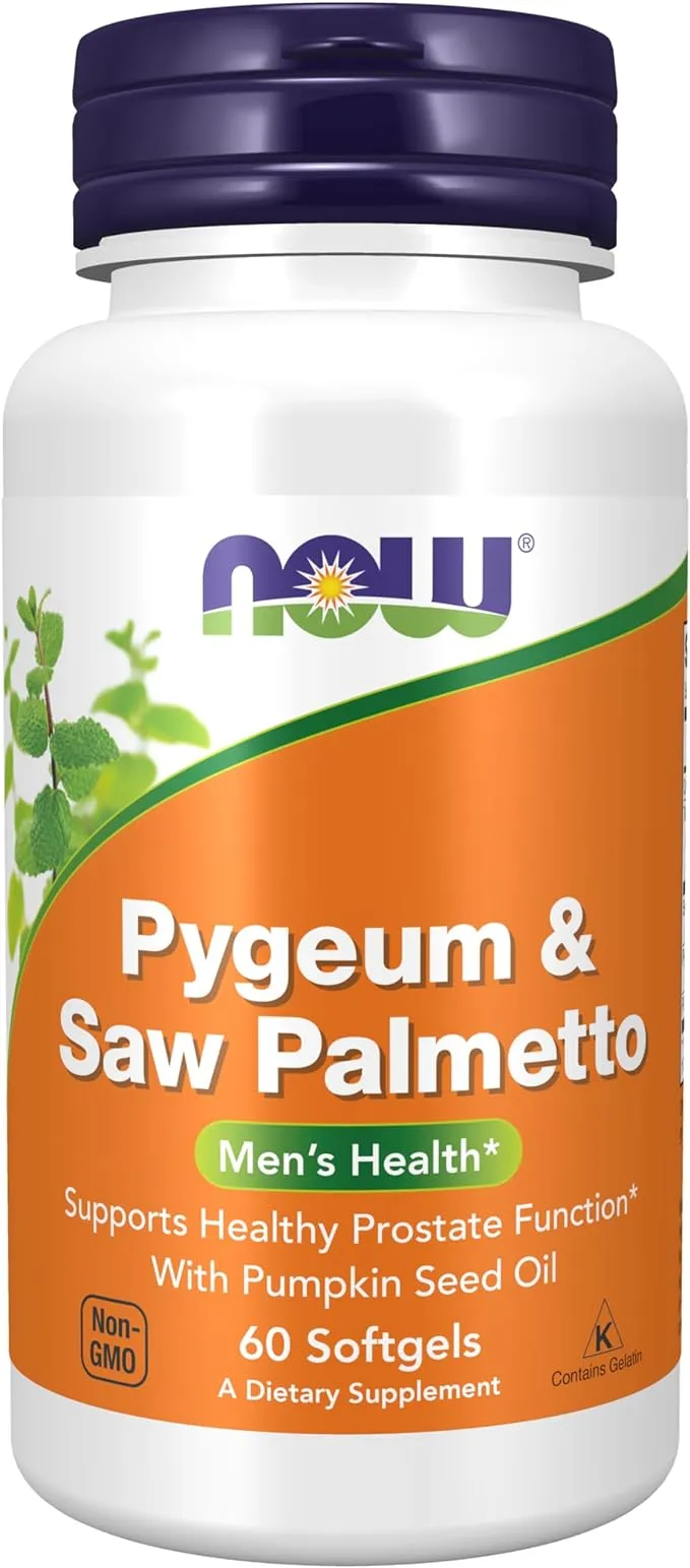 NOW Pygeum & Saw Palmetto