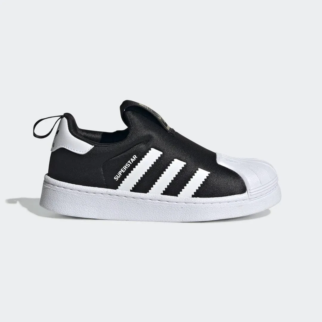 Adidas Superstar 360 Preschool Lifestyle Shoes (Black/White)