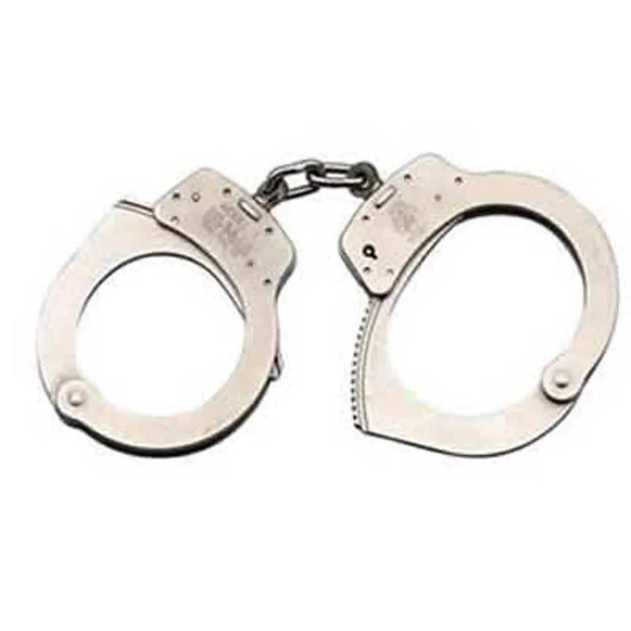 Smith & Wesson Model 1 Universal Handcuffs - Nickel - Chain