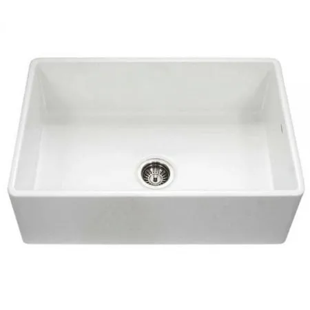 Platus 33" Farmhouse Single Basin Fireclay Kitchen Sink