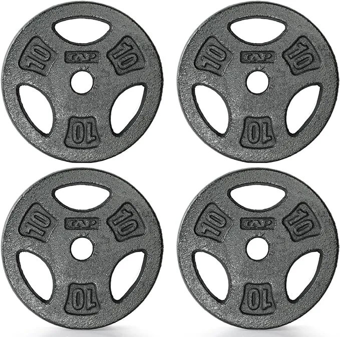 Cap Barbell Standard 1-Inch Grip Weight Plates