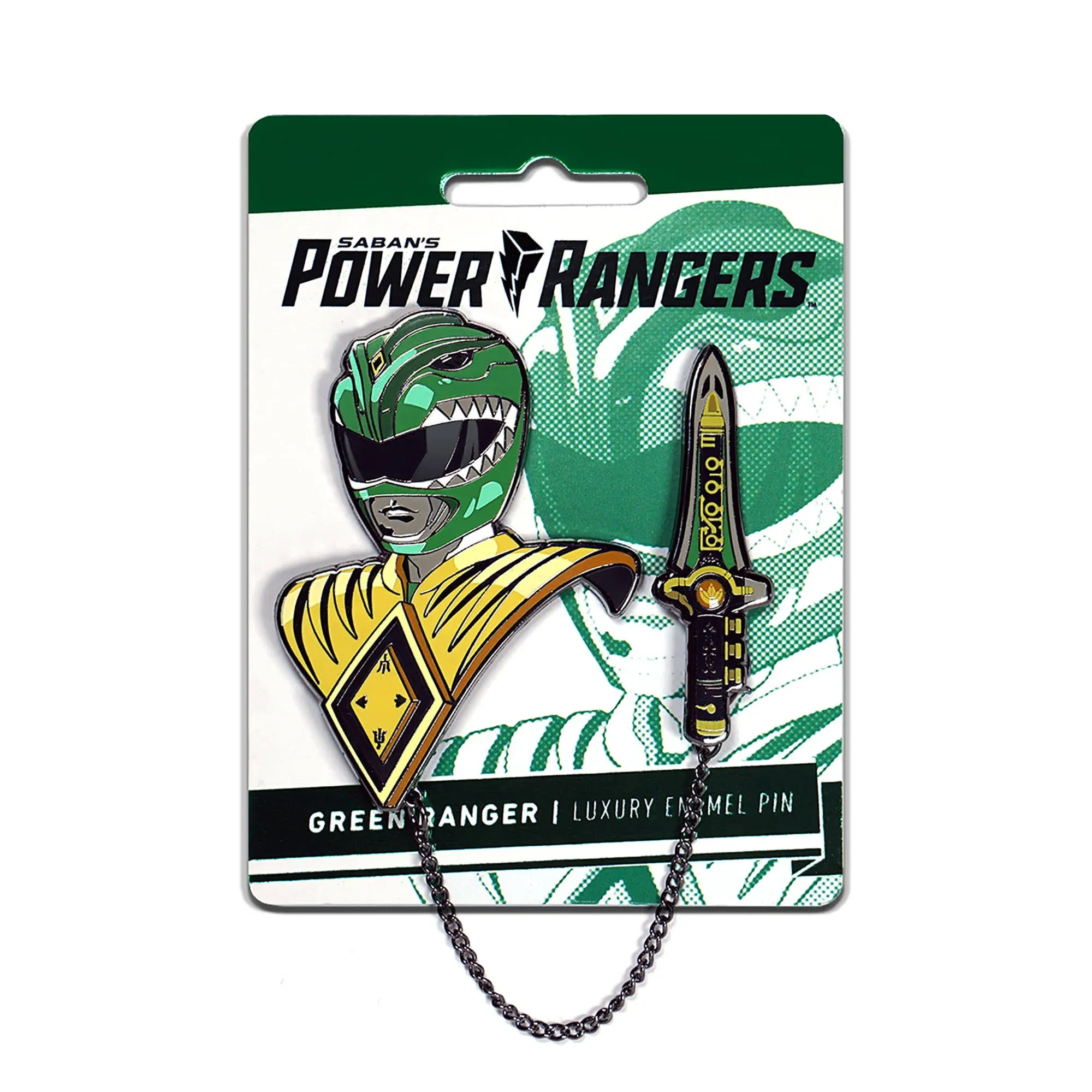 Power Rangers - Green Ranger Icon Pin