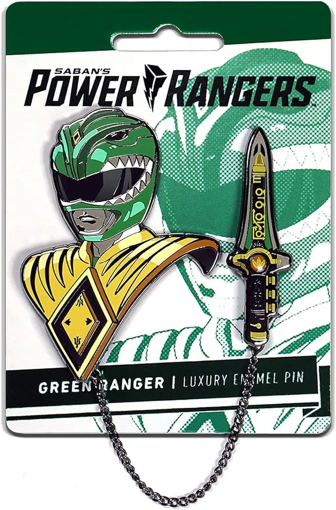 Power Rangers - Green Ranger Icon Pin