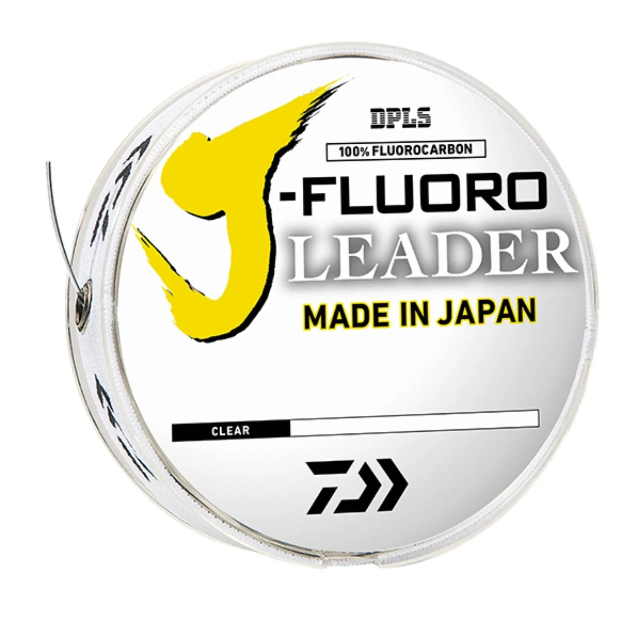 Daiwa J-Fluoro Fluorocarbon Leader - 15lb - 100yd