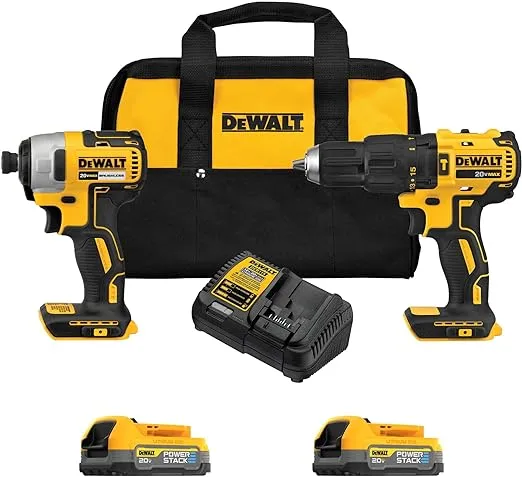 DeWalt DCK274E2 20V Max POWERSTACK 2-Tool Combo Kit